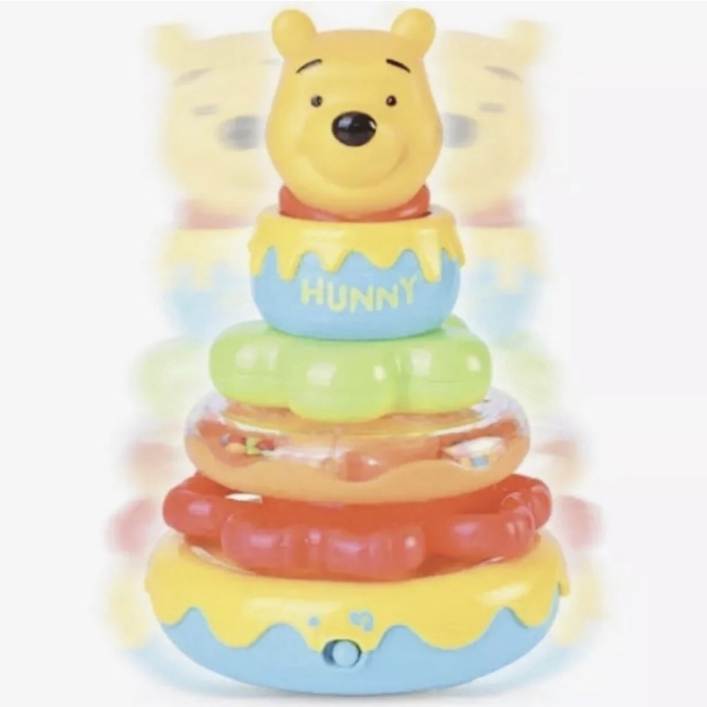 Disney Baby Winnie the Pooh Colorful Stacking Rings